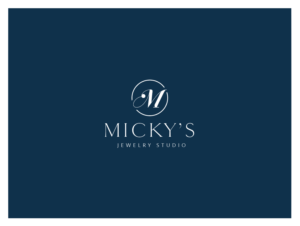 Logo Design by wonderland for Micky's Jewelry Studio | Design: #18971087