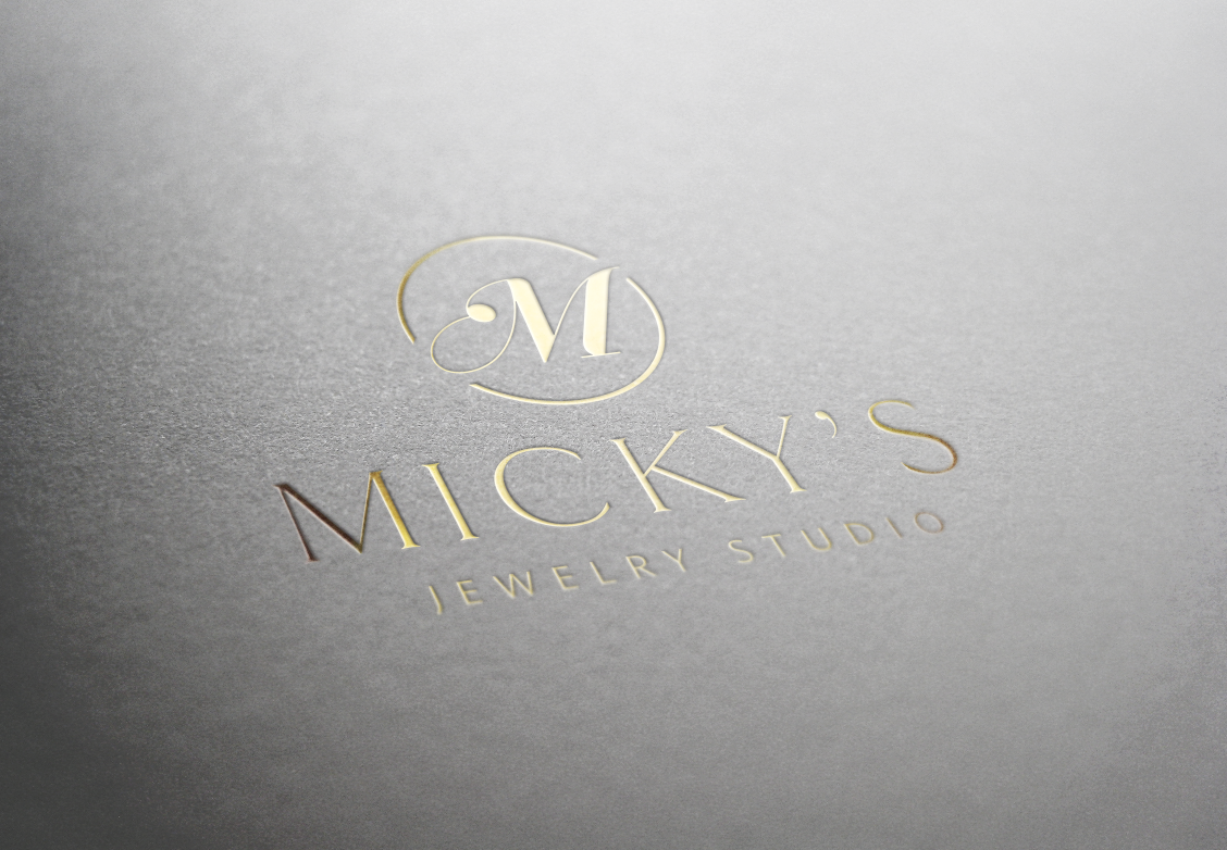 Logo Design by wonderland for Micky's Jewelry Studio | Design #18971153