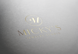 Logo Design by wonderland for Micky's Jewelry Studio | Design: #18971153