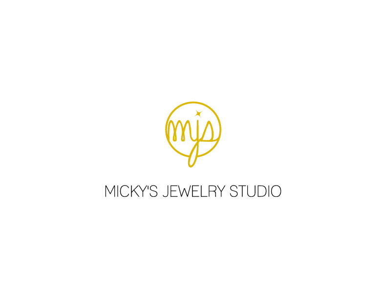 Upmarket, Serious, Jewelry Store Logo Design for Micky's Jewelry Studio