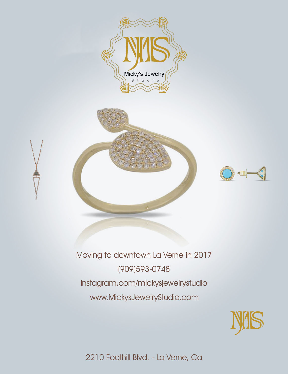 Logo Design by Nilufa Lima for Micky's Jewelry Studio | Design #19010139