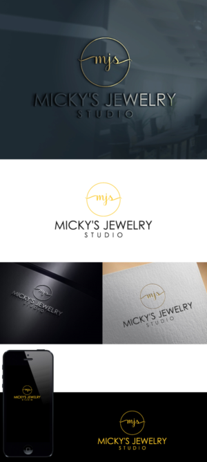 Logo Design by h27 for Micky's Jewelry Studio | Design: #18975935