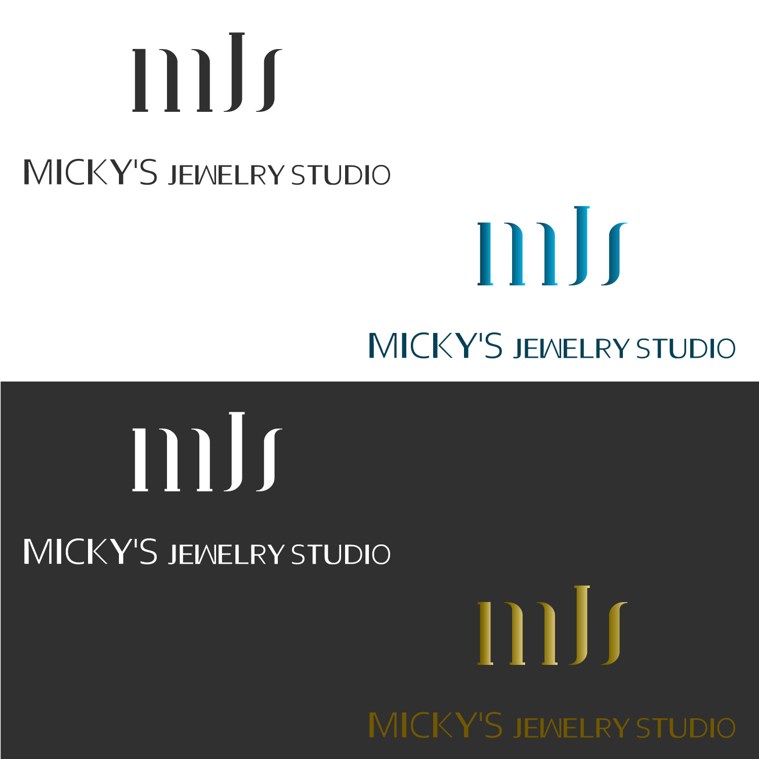 Logo Design by savvyartstudio for Micky's Jewelry Studio | Design #19010729