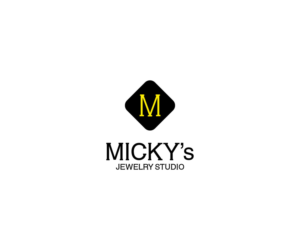 Logo Design by Yooo for Micky's Jewelry Studio | Design: #19003889