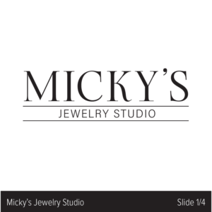 Logo Design by TDSkarie for Micky's Jewelry Studio | Design: #18962565