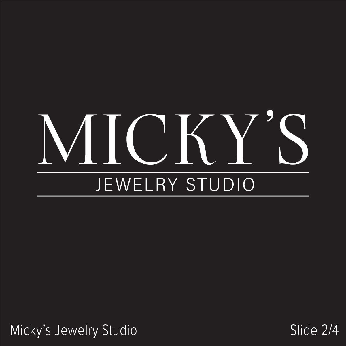 Logo Design by TDSkarie for Micky's Jewelry Studio | Design #18962566
