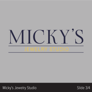 Logo Design by TDSkarie for Micky's Jewelry Studio | Design: #18962567
