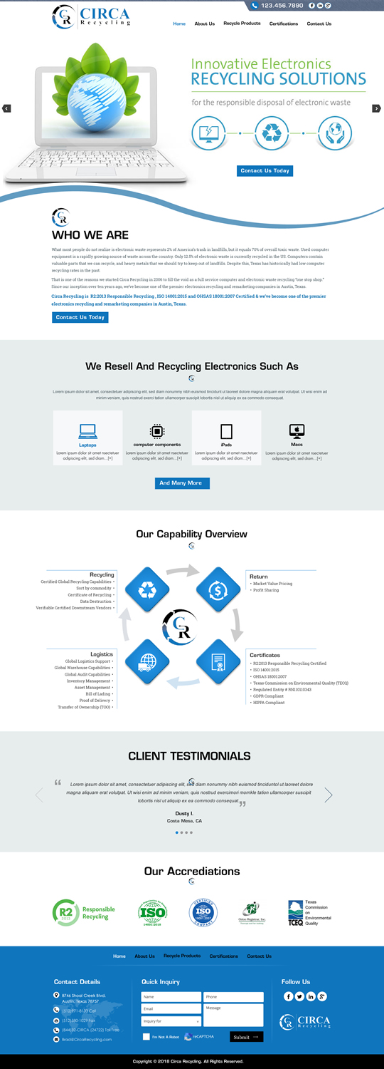 Web Design by harmi_199 for this project | Design #18997946