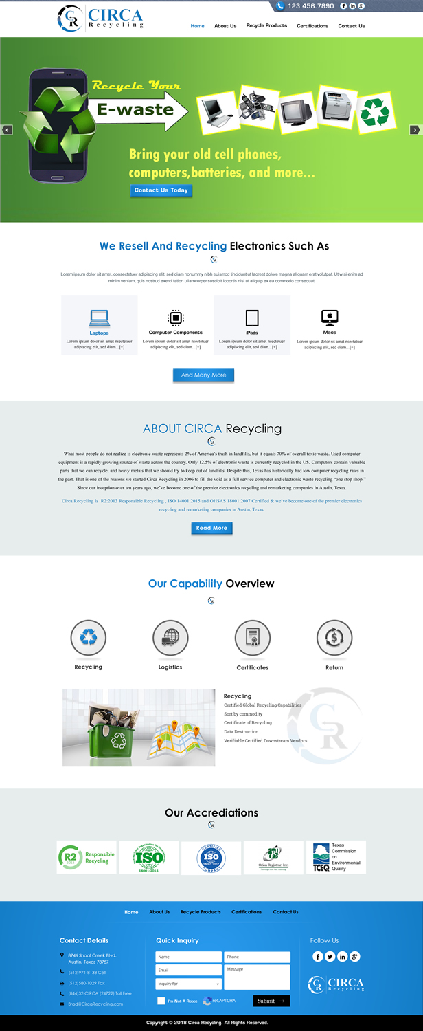 Web Design by HarmiDesigning for this project | Design #19003919