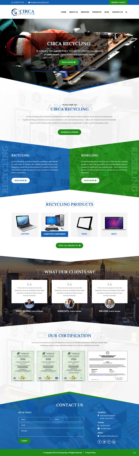 Web Design by pb for this project | Design #18975624