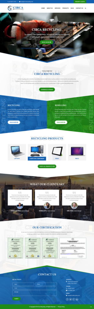 Web Design by pb for this project | Design: #18975624