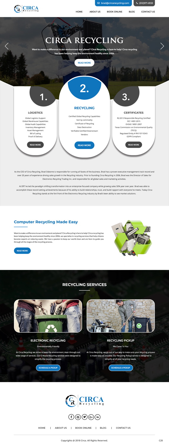 Web Design by pb for this project | Design #18975625