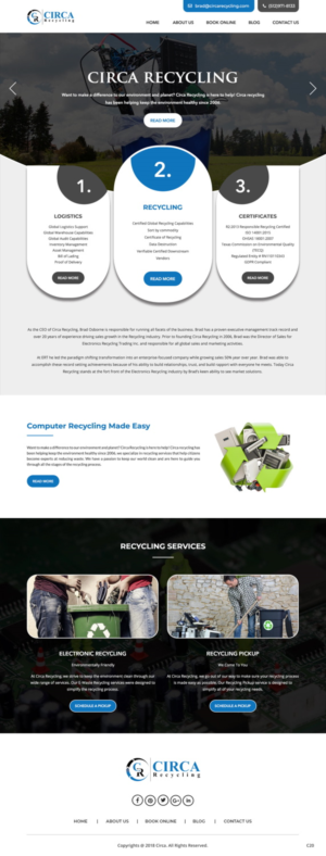 Web Design by pb for this project | Design: #18975625