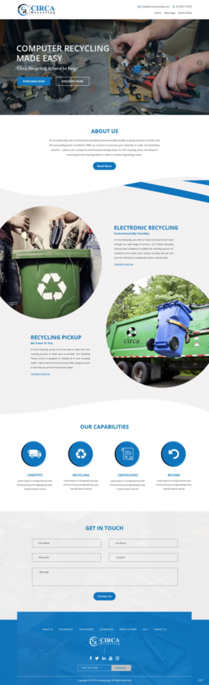 Web Design by pb for this project | Design: #18975627