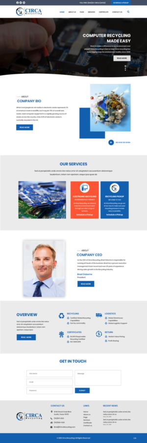 Web Design by pb for this project | Design: #18975632