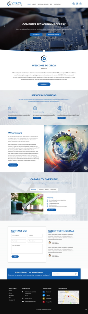 Web Design by pb for this project | Design: #18975633