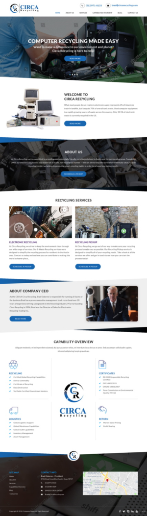 Web Design by pb for this project | Design: #18975634