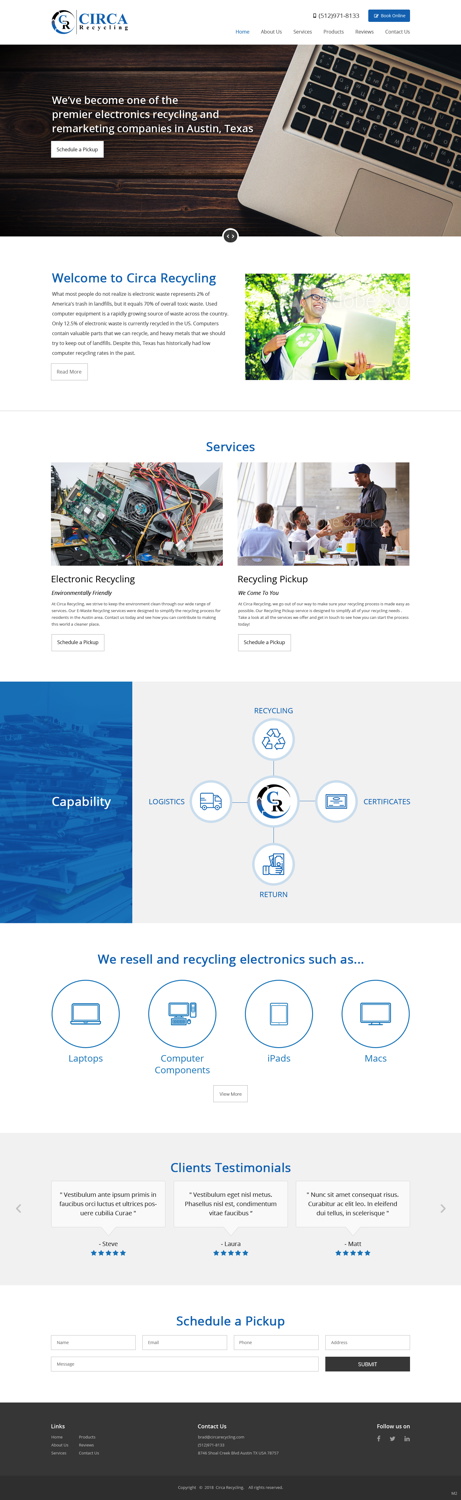 Web Design by pb for this project | Design #18975636