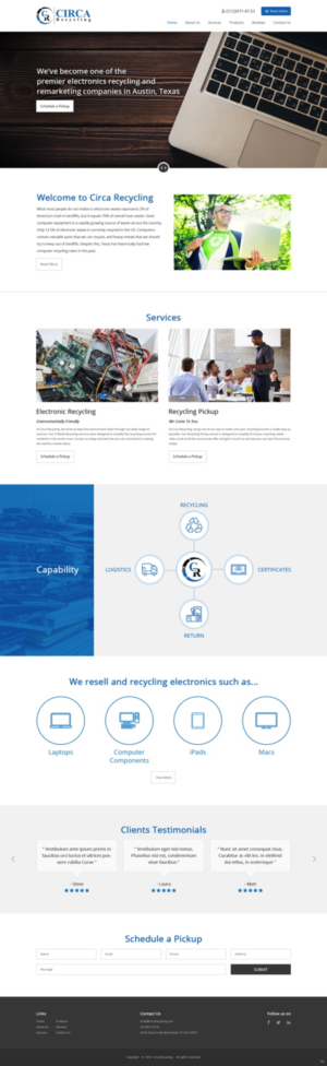 Web Design by pb for this project | Design: #18975636