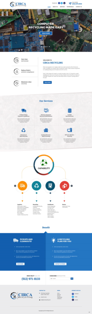 Web Design by pb for this project | Design: #18975639