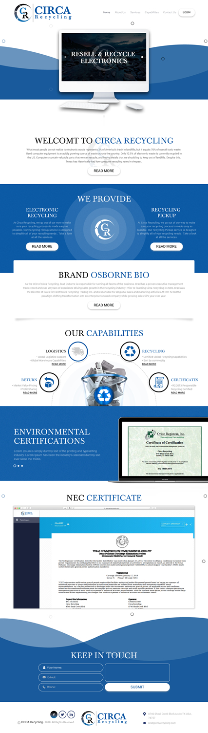 Web Design by rightway for this project | Design #18983377