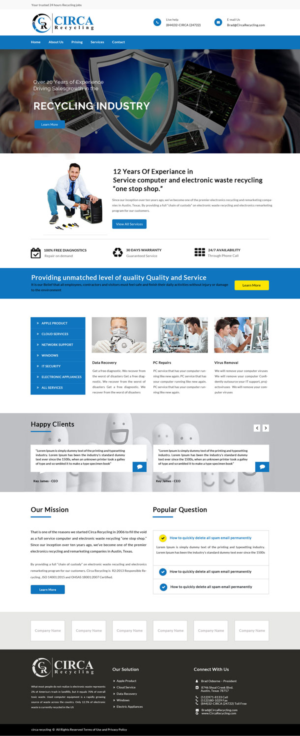 Diseño Web por Advent Innovative para este proyecto | Diseño #18979319