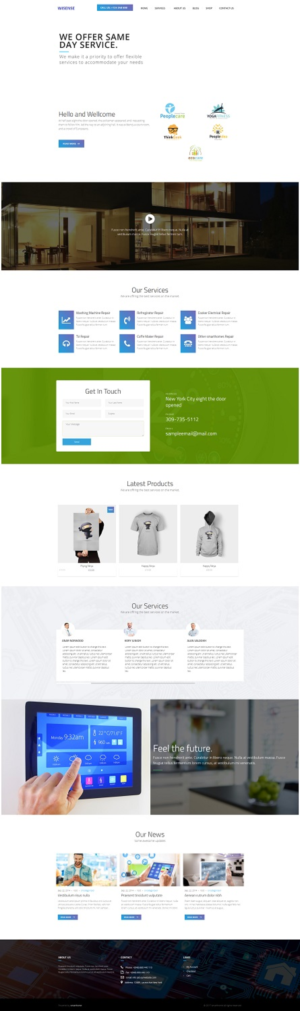 Web Design by farins88 for this project | Design: #18989167