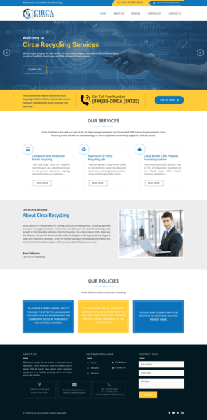 Web Design by Dream Logo Design for this project | Design: #18971224