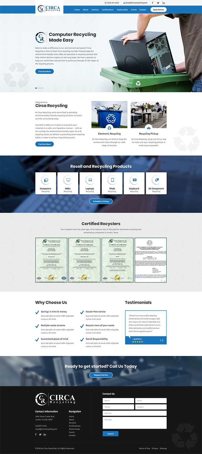Web Design by MK CreativeHub for this project | Design #18998881