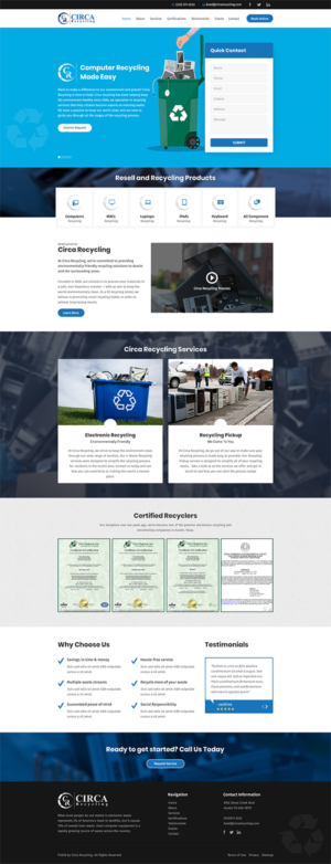 Web Design by MK CreativeHub for this project | Design: #18999517