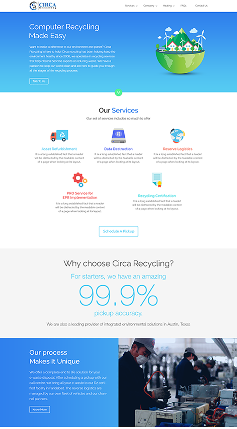Web Design by iamtajwardesigns for this project | Design #19003115