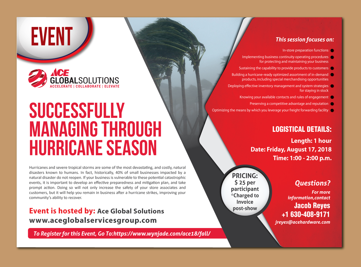 bold modern retail flyer design for a company by shiya india