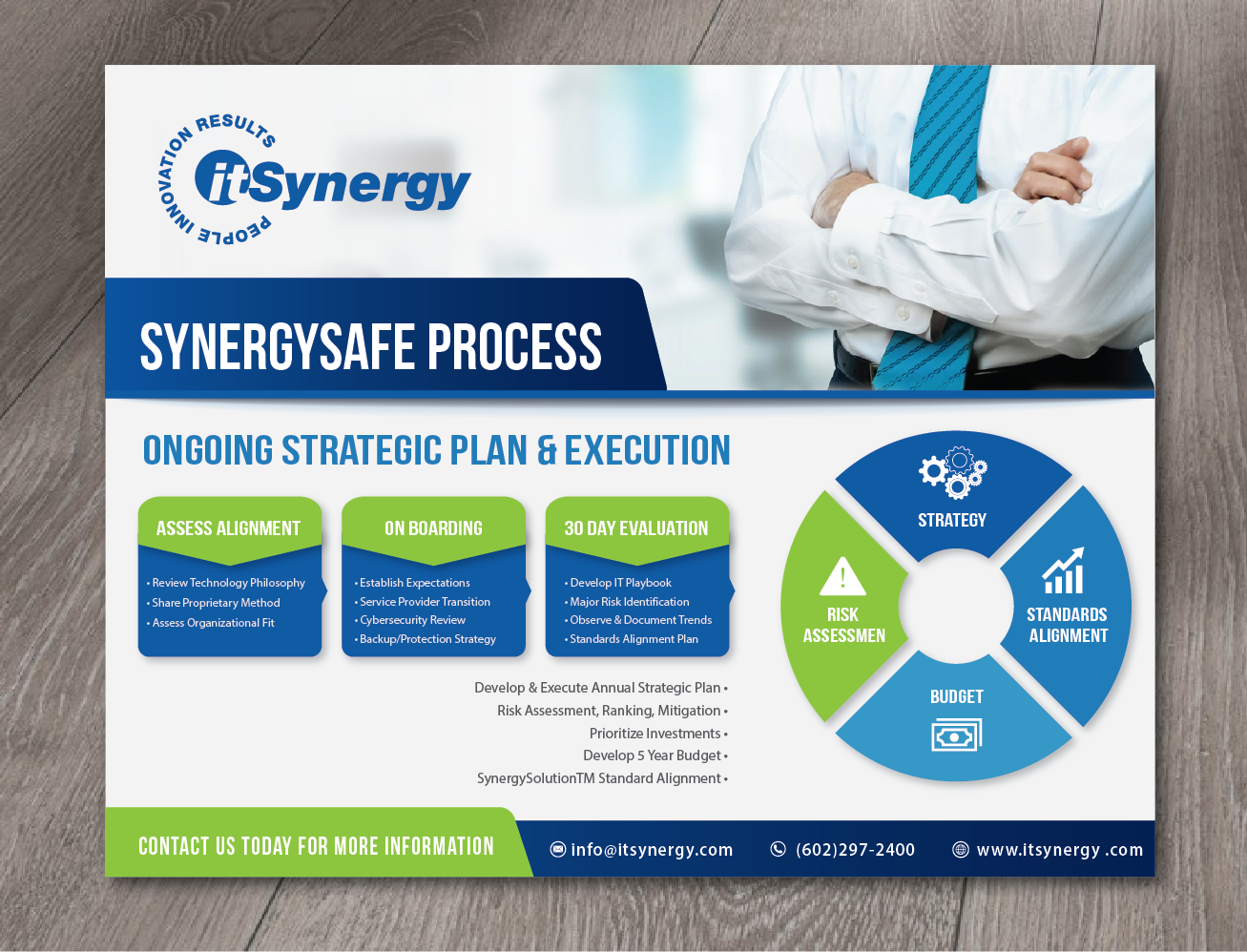 Design de Flyer par alex989 pour MC Group Inc, dba itSynergy | Design #18981347