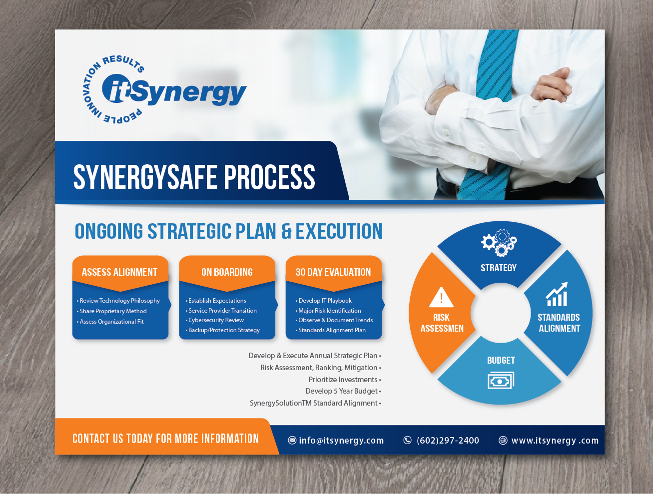 Design de Flyer par alex989 pour MC Group Inc, dba itSynergy | Design #18981348