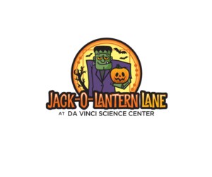 Jack-O-Lantern Lane at the Da Vinci Science Center | Design de Logo par Buck Tornado