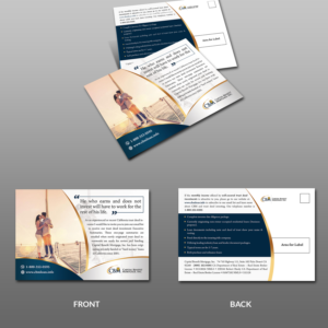 Postkarten-Design von debdesign für dieses Projekt | Design: #18966201