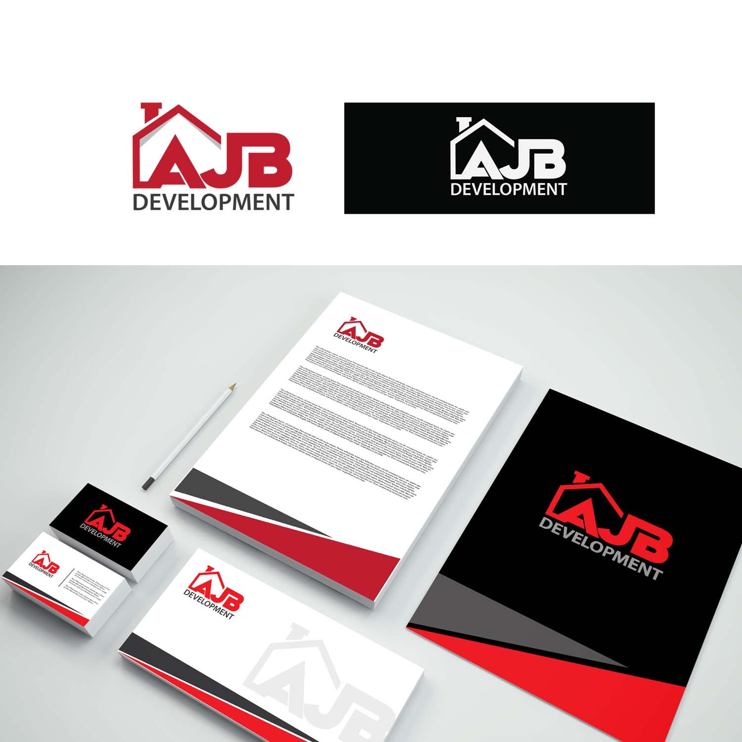 Logo Design by Finley Johnson for AJB DEVELOPEMENT CO | Design #19012994