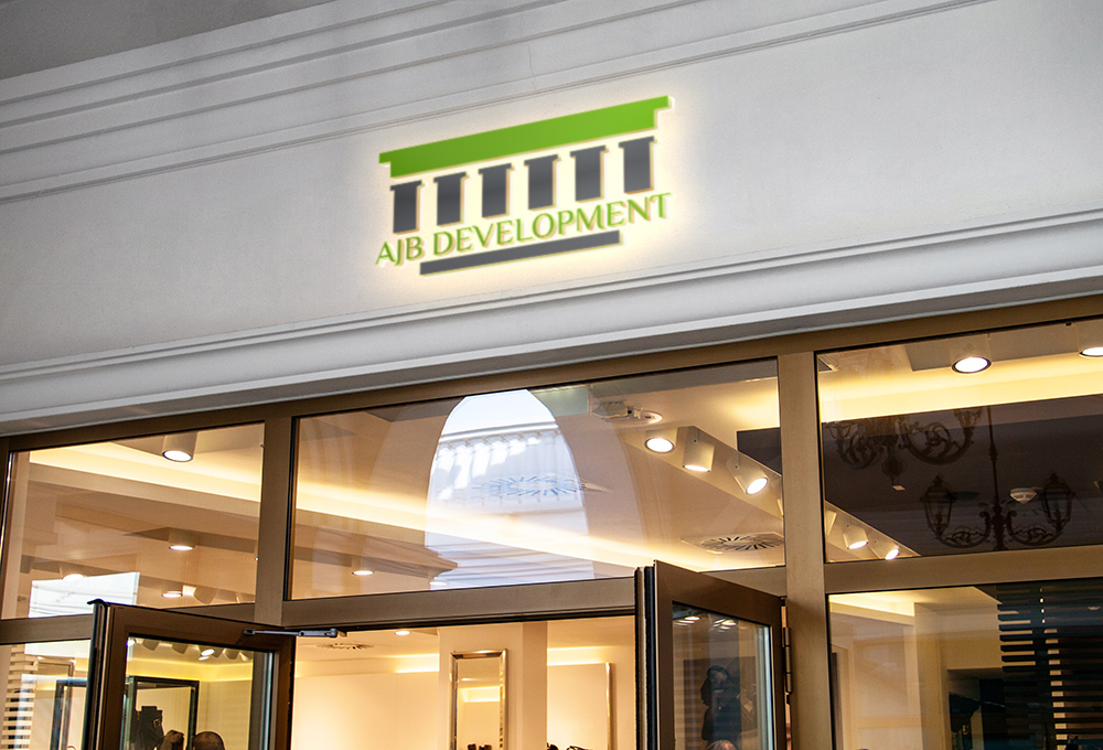 Logo Design by Rosaleen for AJB DEVELOPEMENT CO | Design #18977095