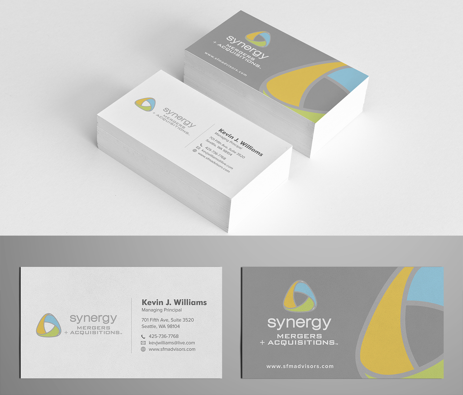 Business Card Design by Tilt for Gennaker Capital LLC | Design #19358412
