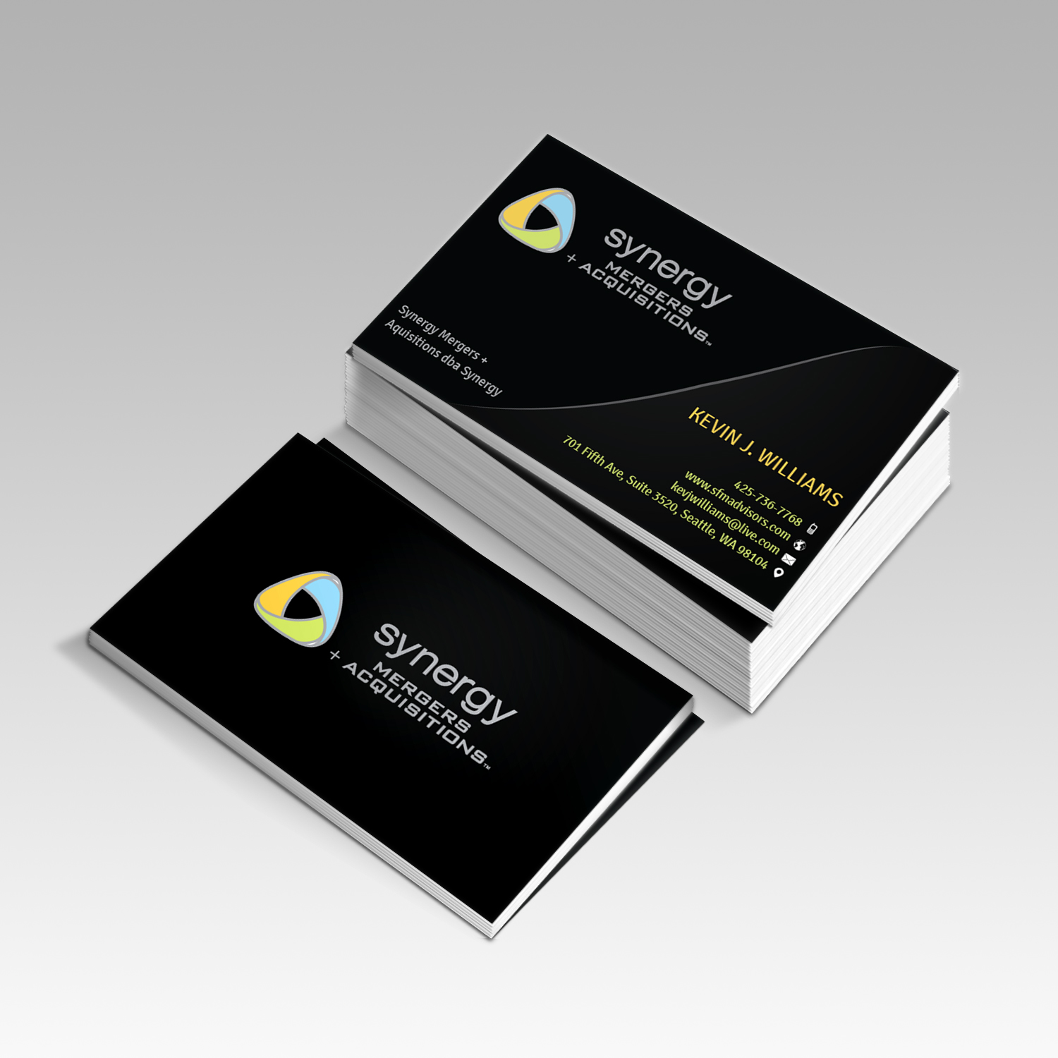 Business Card Design by Creative Jiniya for Gennaker Capital LLC | Design #19360604