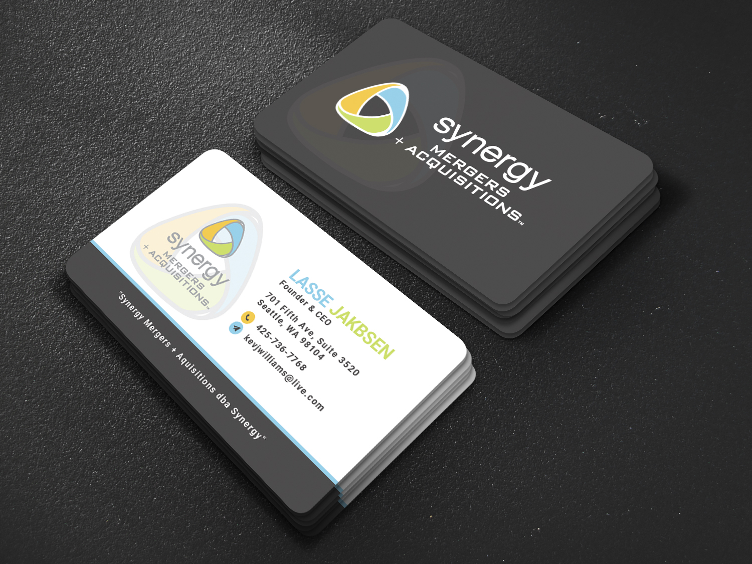 Design de Carte de Visite par Bold Pixels pour Gennaker Capital LLC | Design #19365074