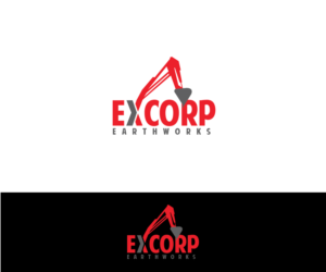 Logo Design by Maxo-Biz for Excorp earthworks  | Design: #19076739