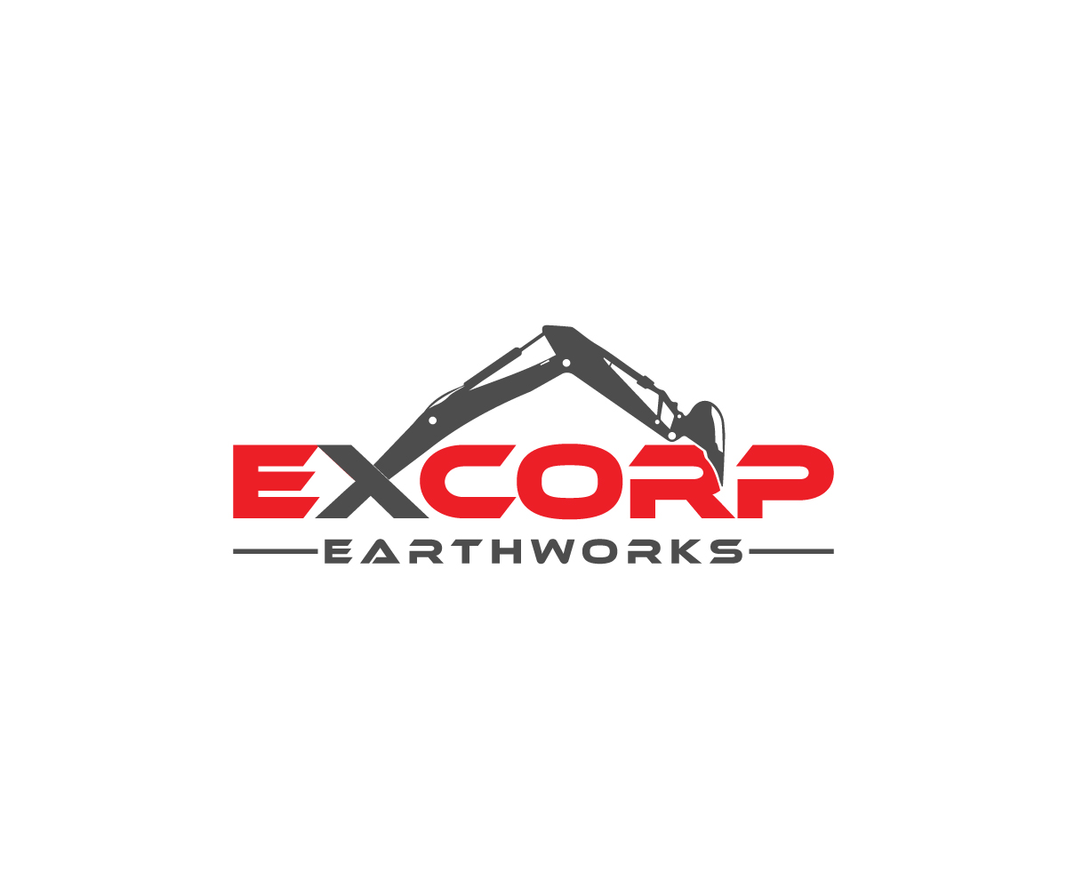 Logo Design by ahad 7 for Excorp earthworks  | Design: #19097046