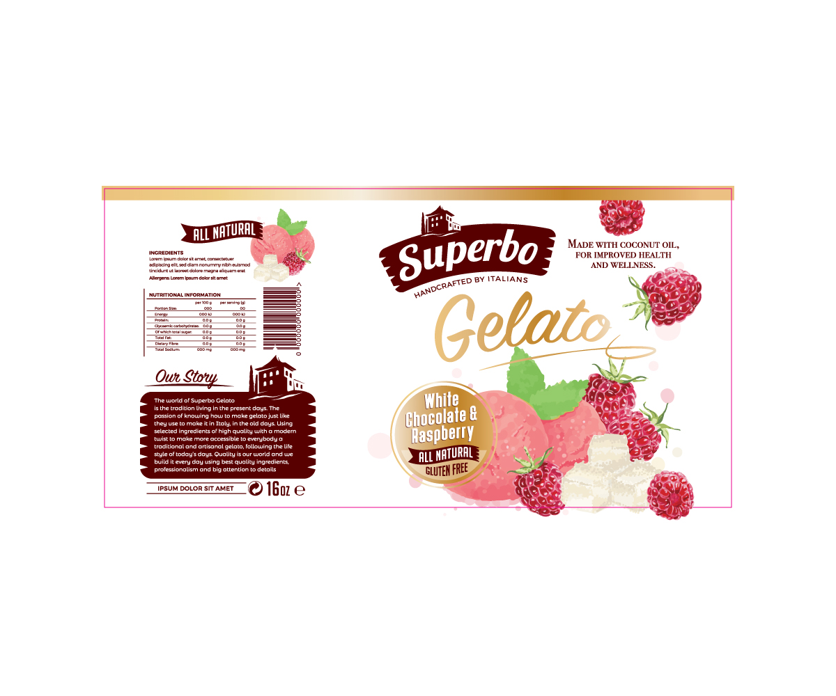 Packaging Design by Menix Solo 2 for Superbo Foods, LLC | Design #18984800