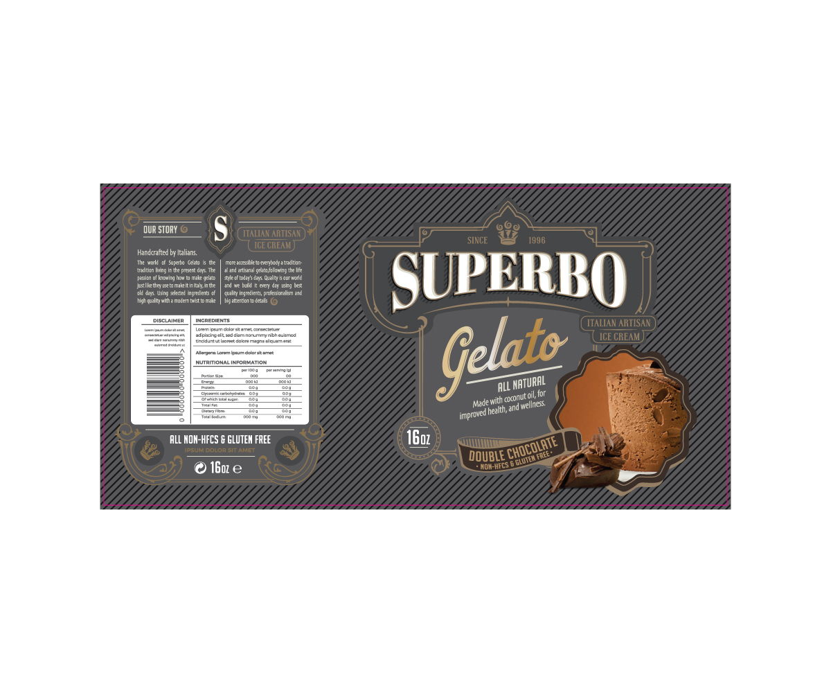Packaging Design by Menix Solo 2 for Superbo Foods, LLC | Design #18984801