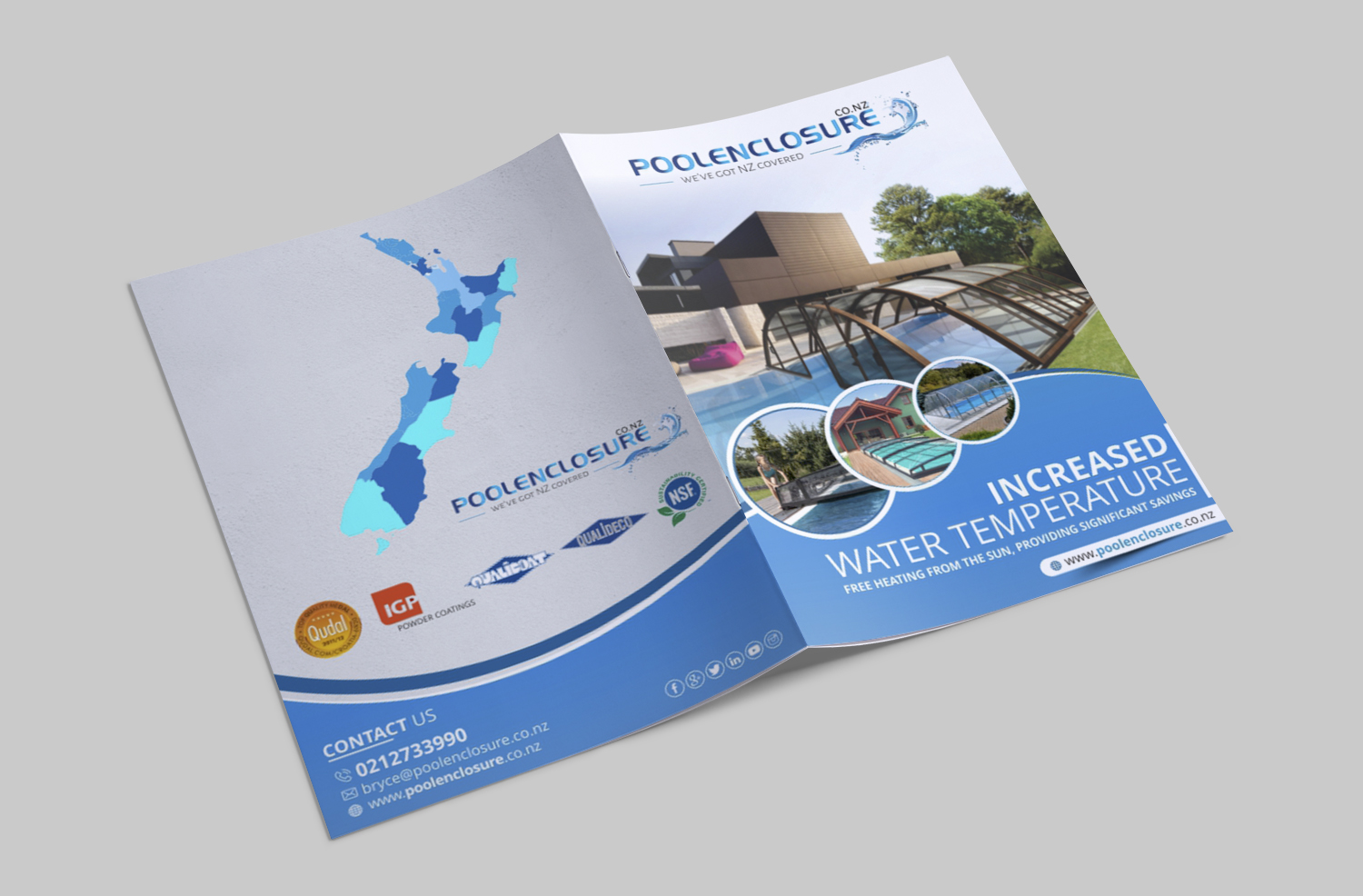 Modern, Upmarket, Construction Brochure Design for B R TAYLOR LTD by ...