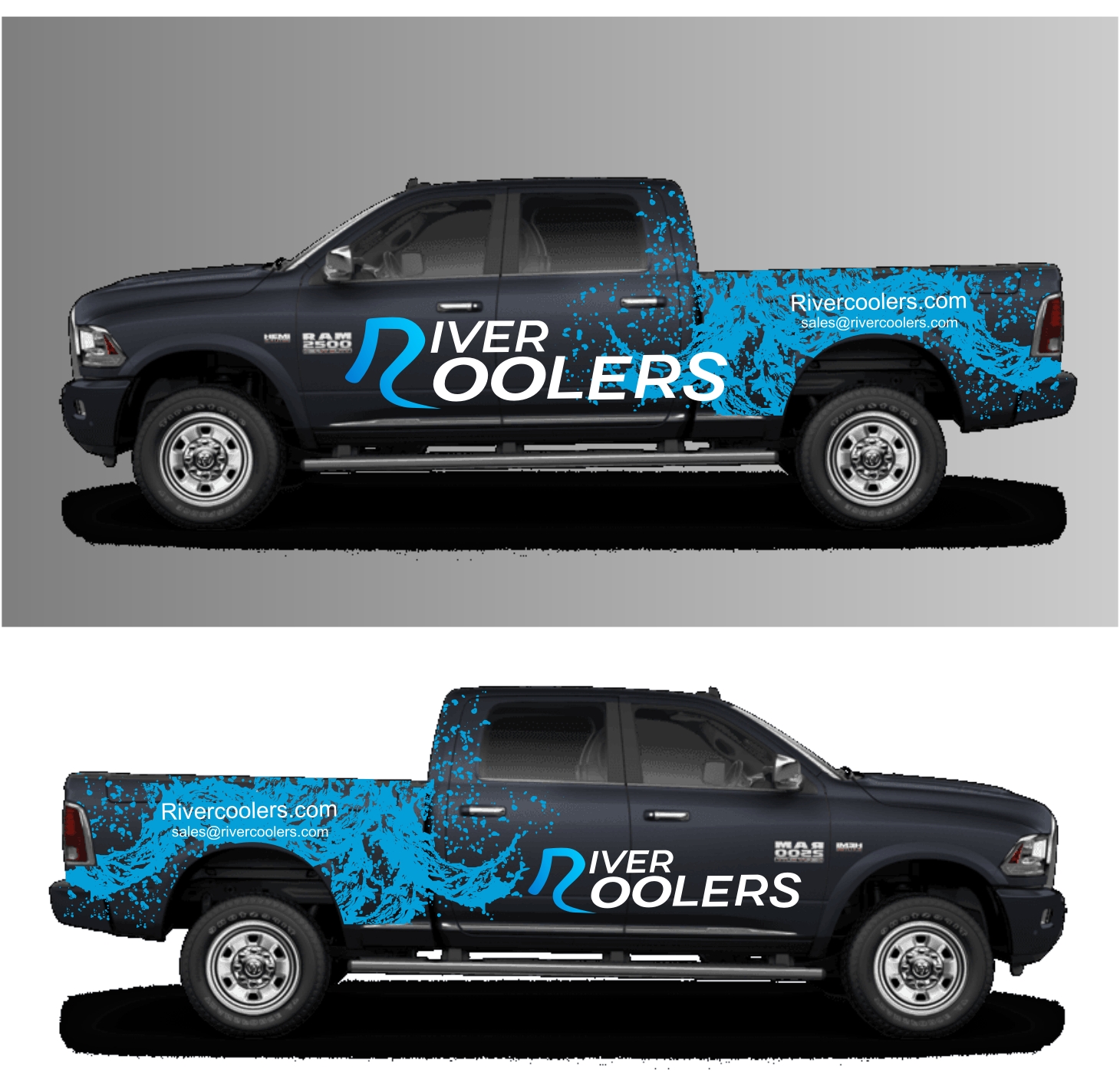 Car Wrap Design by nader Designer for river coolers | Design #19014734