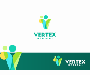 Vertex Medical | Diseño de Logo por luiz otavio I DESIGN