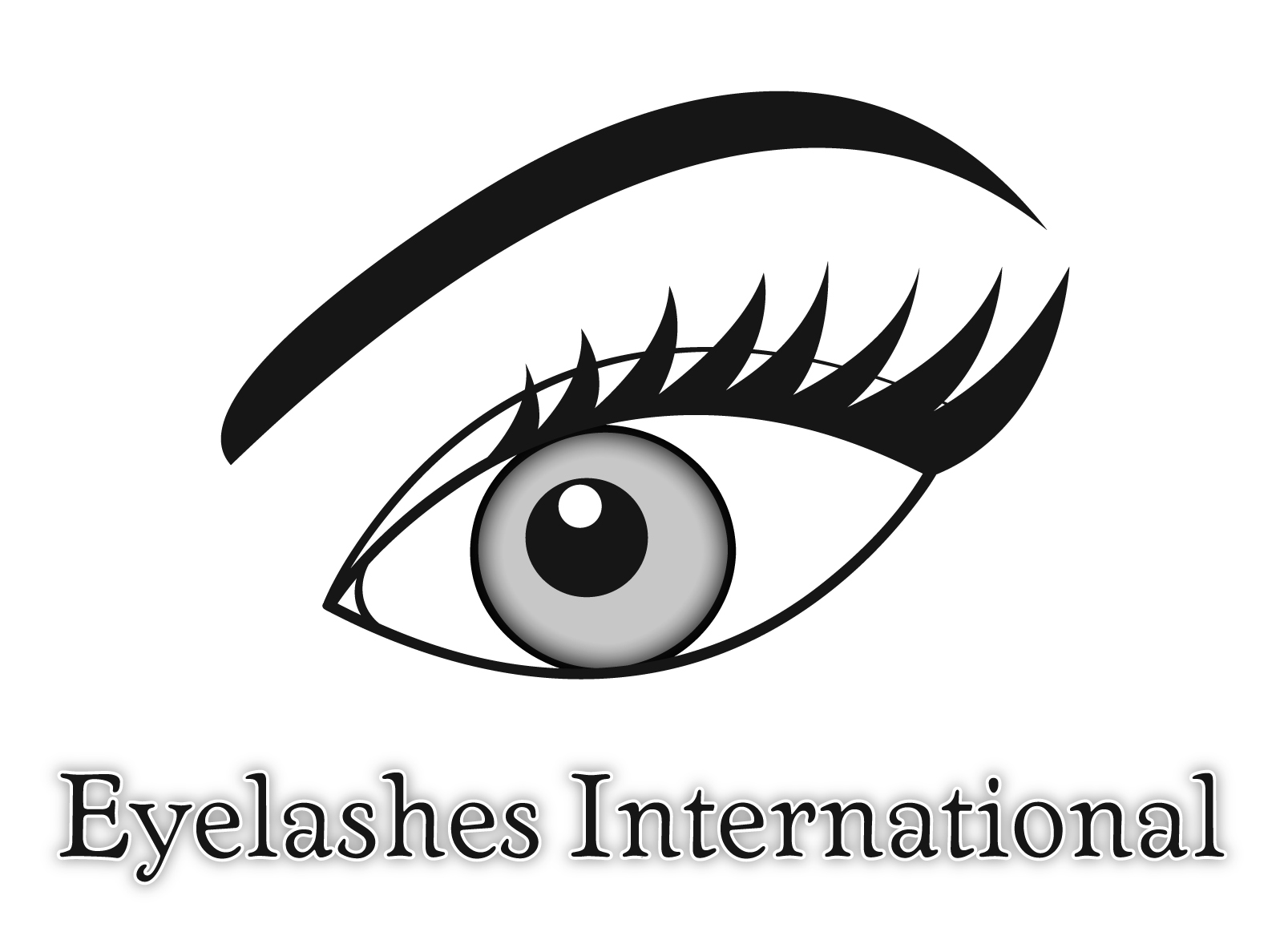 Logo Design by Digital Garden Design for eyelashes international | Design #1999