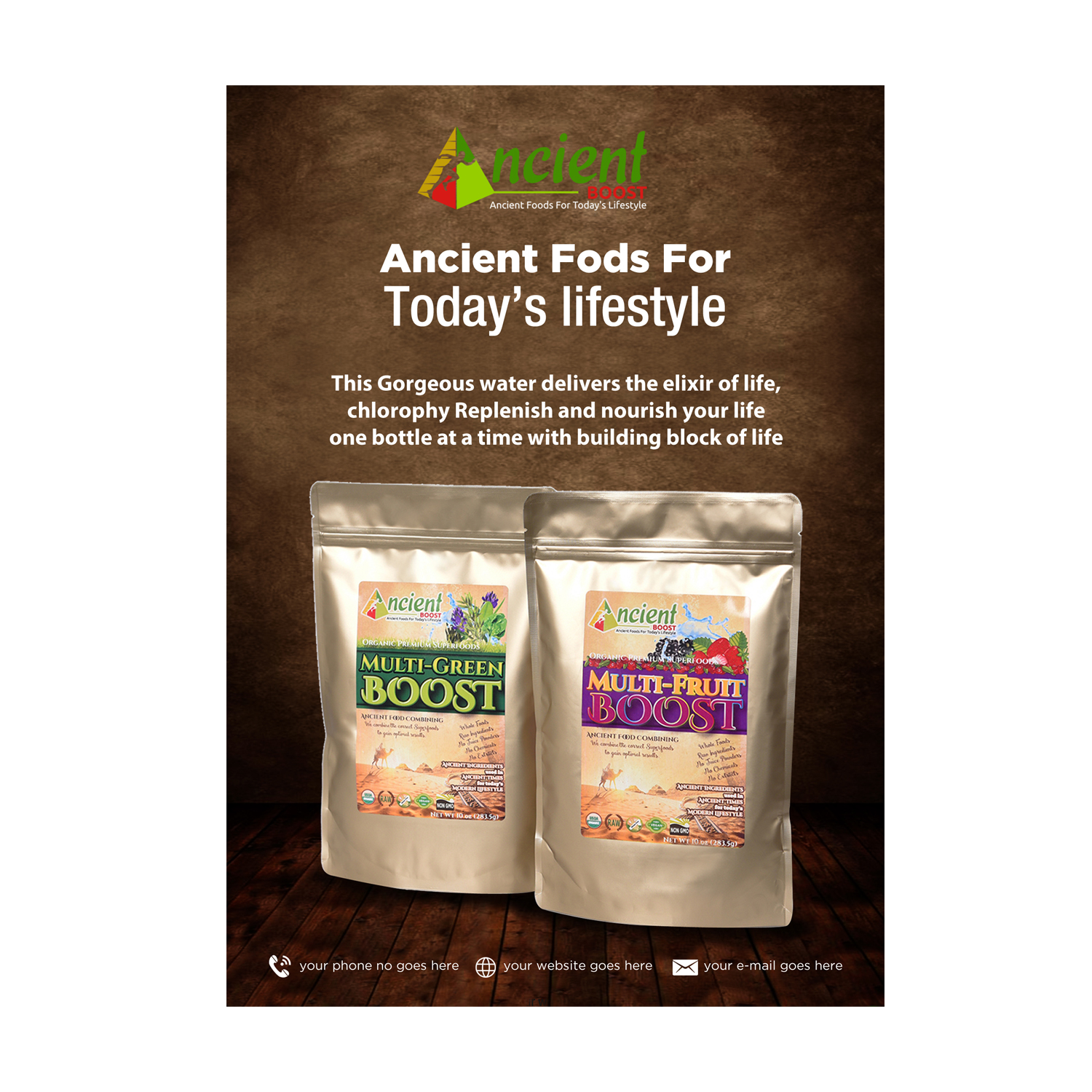 Design de Flyer par debdesign pour Visions of Health | Design #18975267